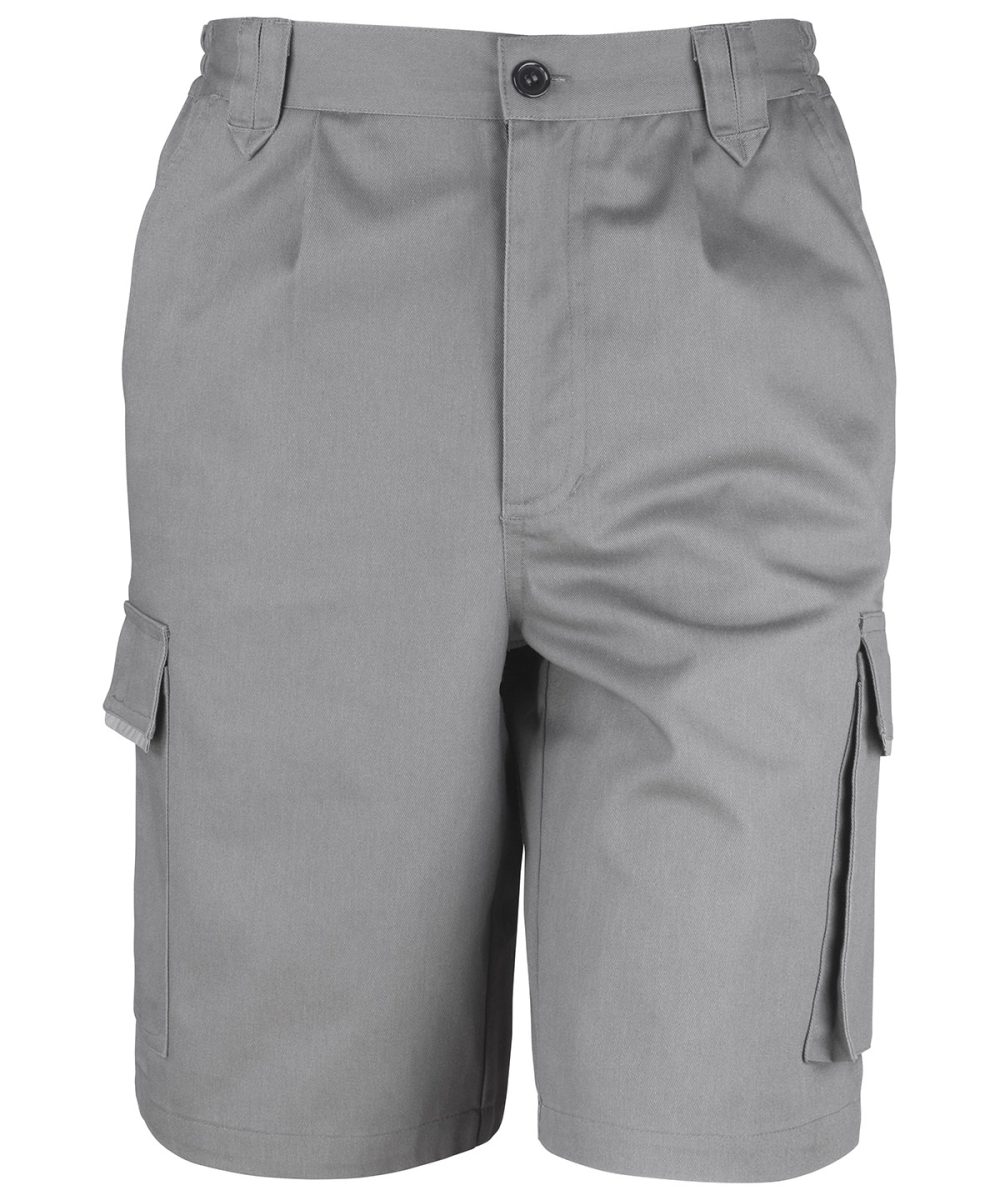 Grey Work-Guard action shorts