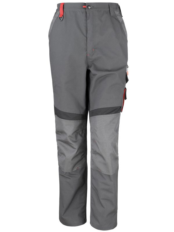 Grey/Black Work-Guard technical trousers