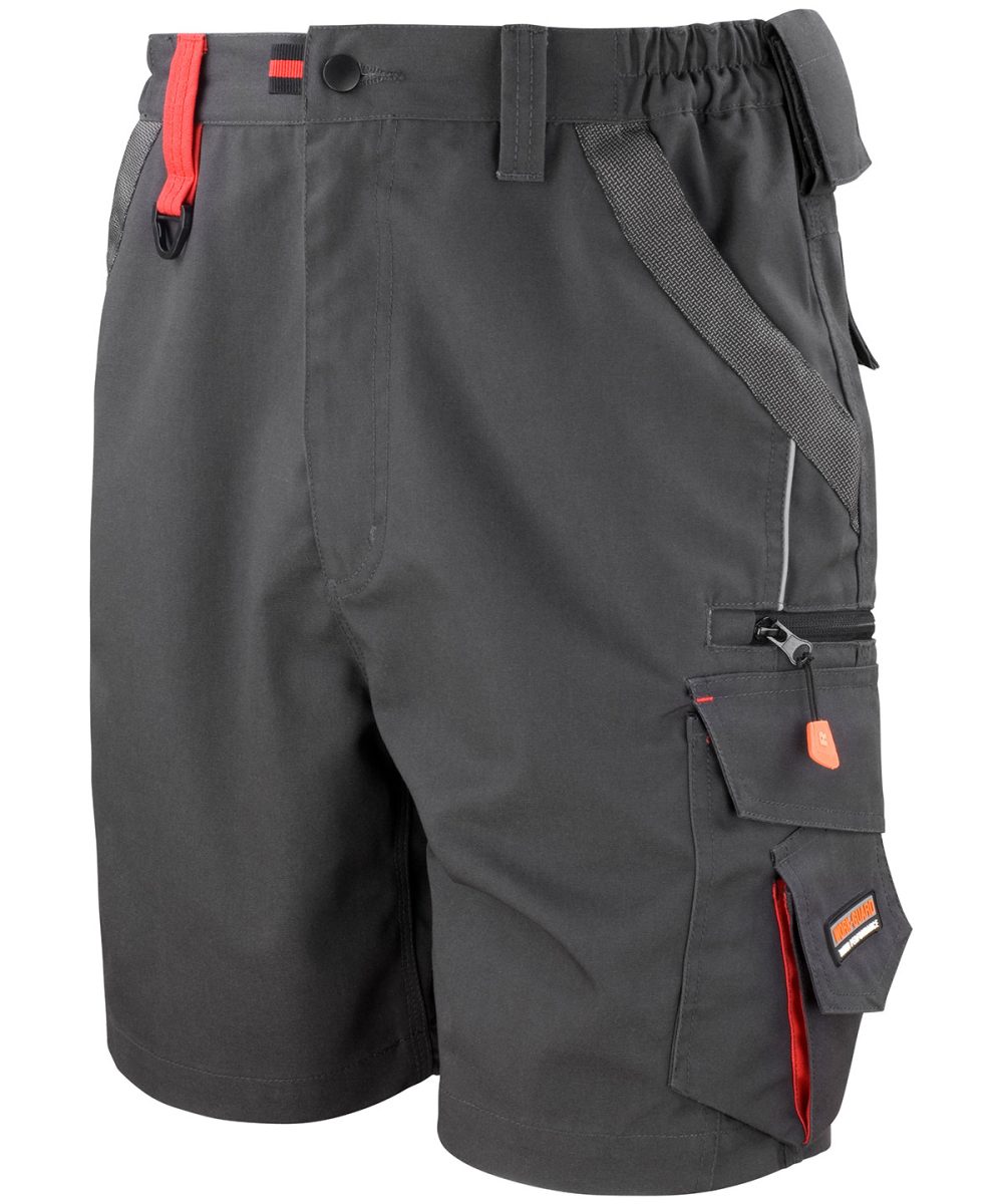 Grey/Black Work-Guard technical shorts