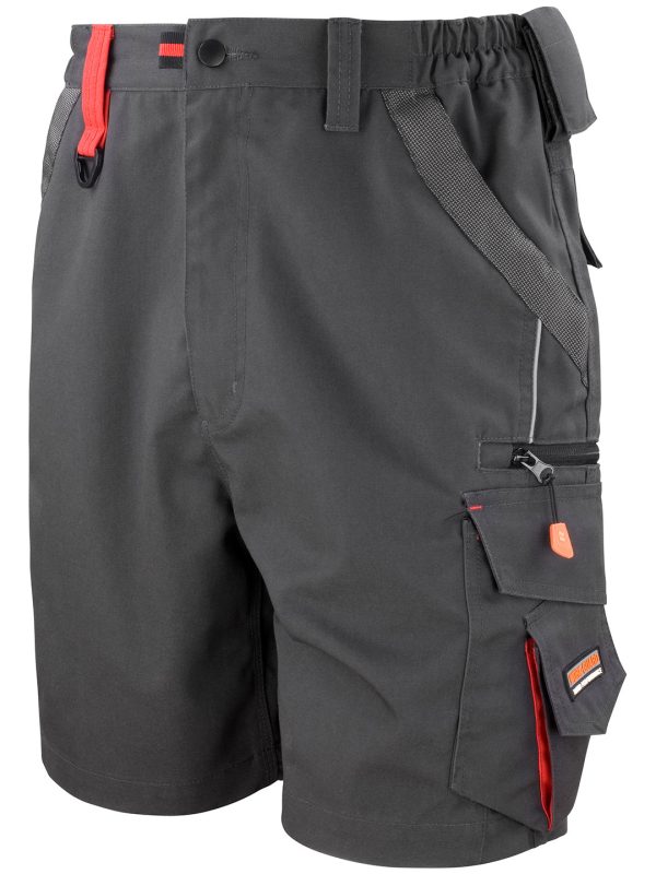 Grey/Black Work-Guard technical shorts