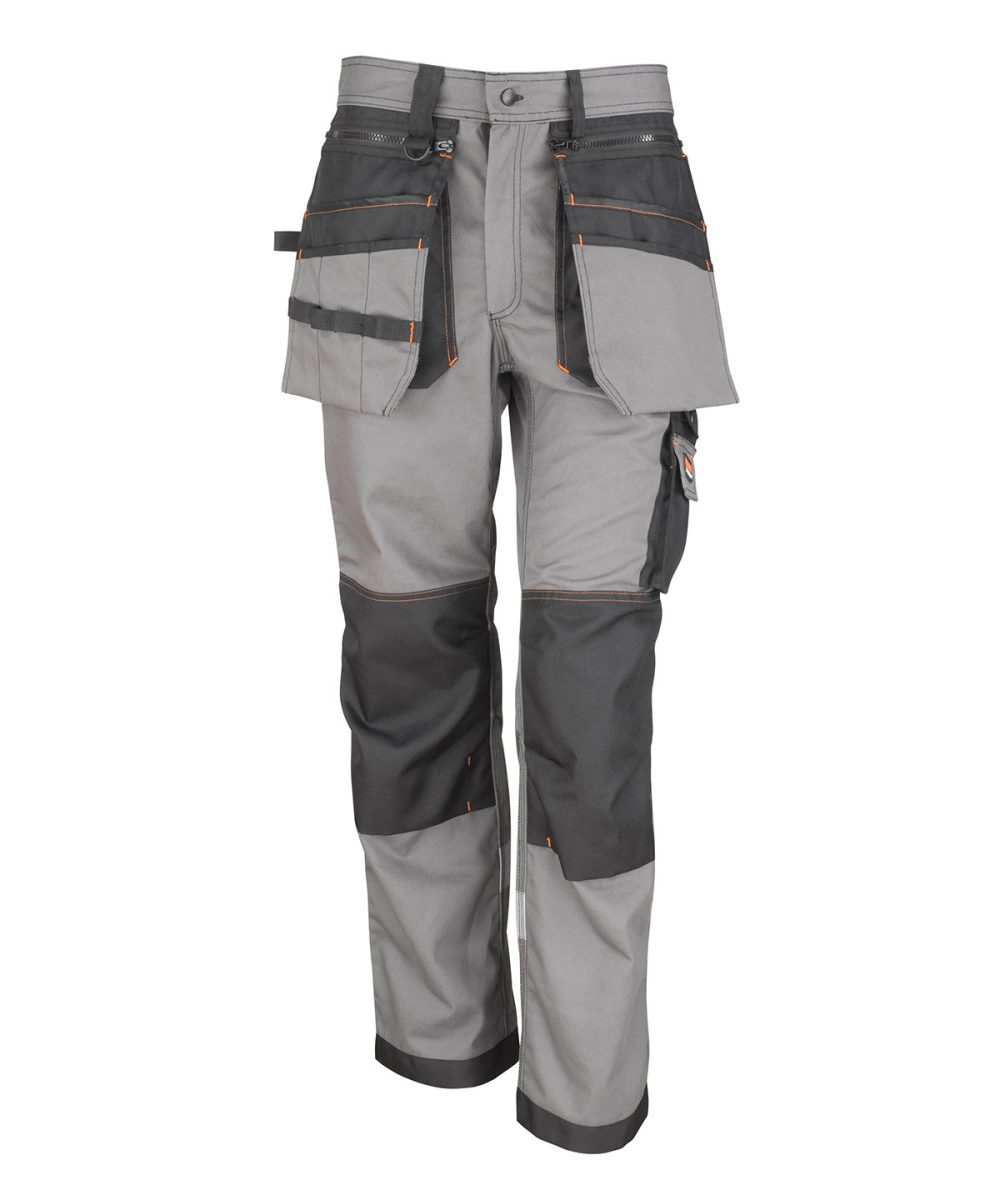 Grey/Black Work-Guard x-over holster trousers