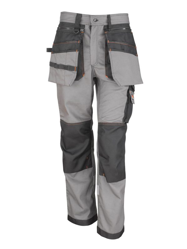 Grey/Black Work-Guard x-over holster trousers