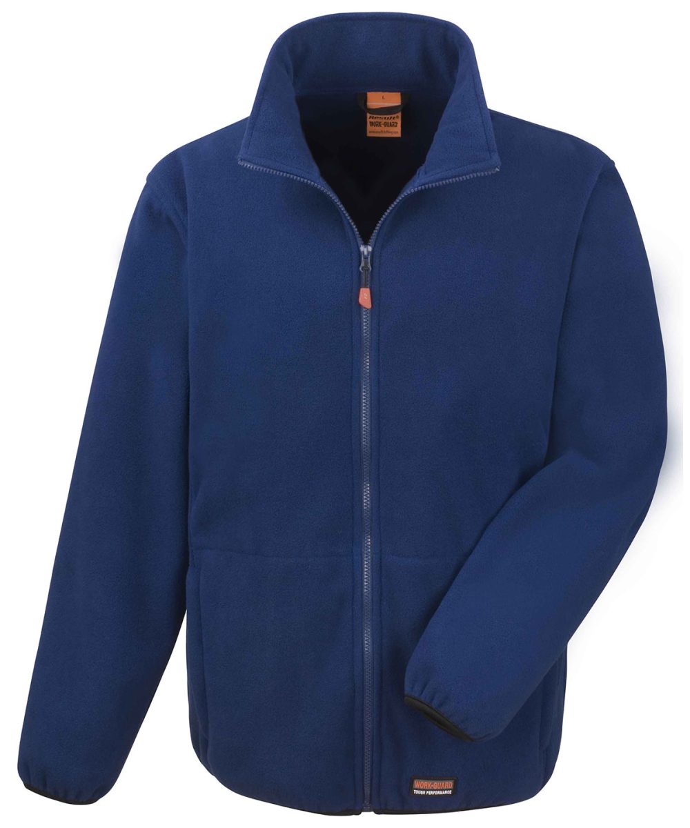 Navy Work-Guard heavy-duty microfleece