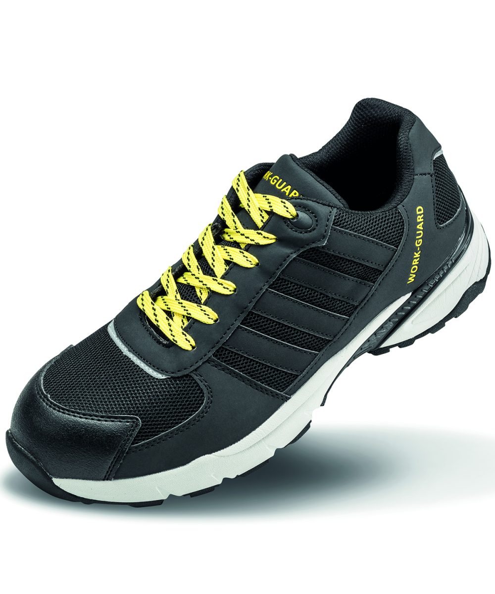 Black/Grey Lightweight safety trainer