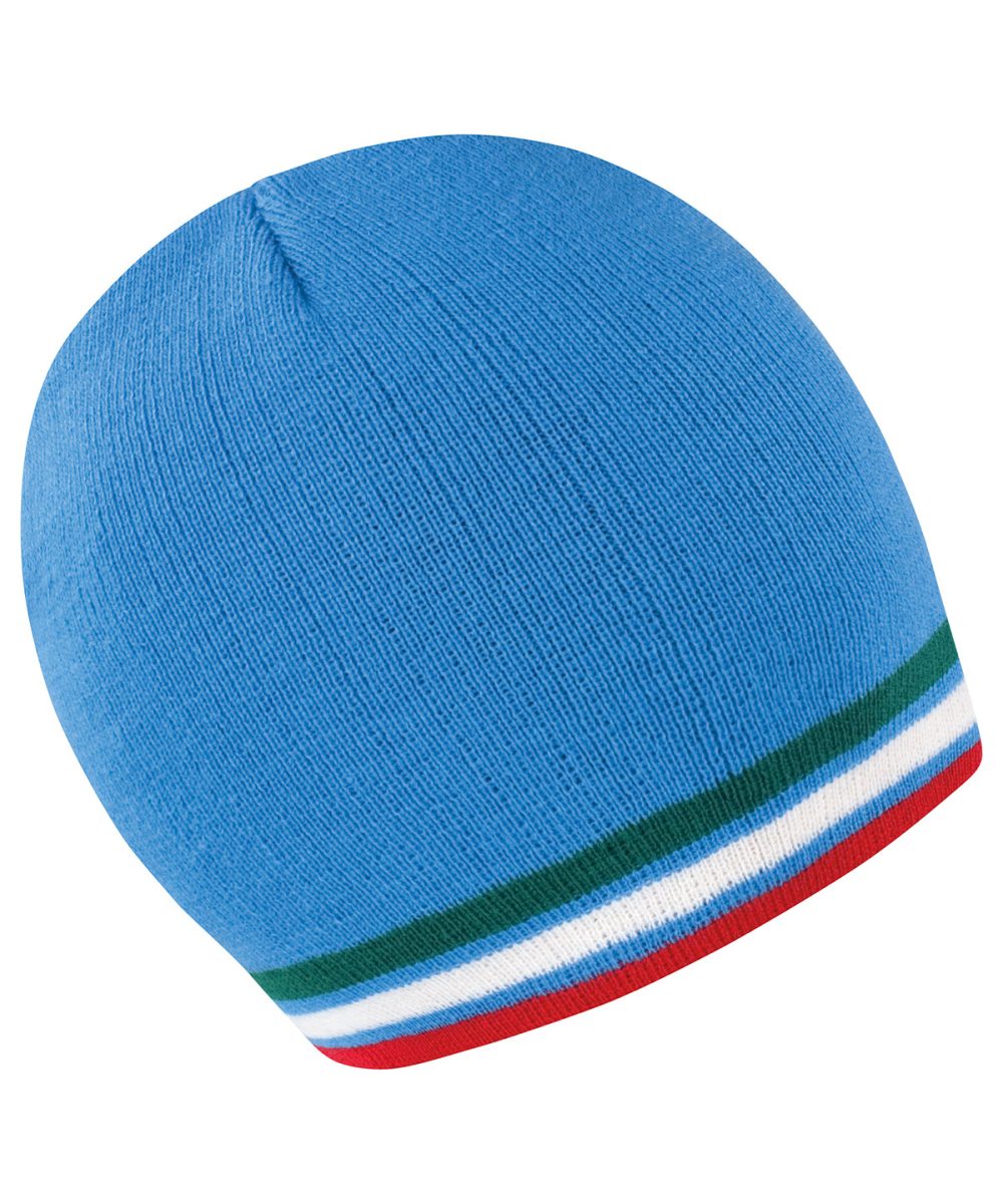 Blue/Green/White/Red National beanie