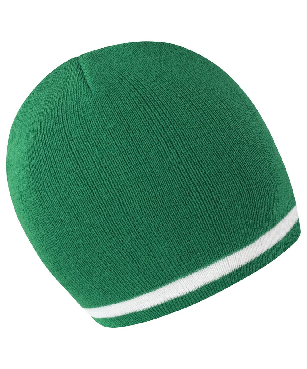 Emerald/White National beanie