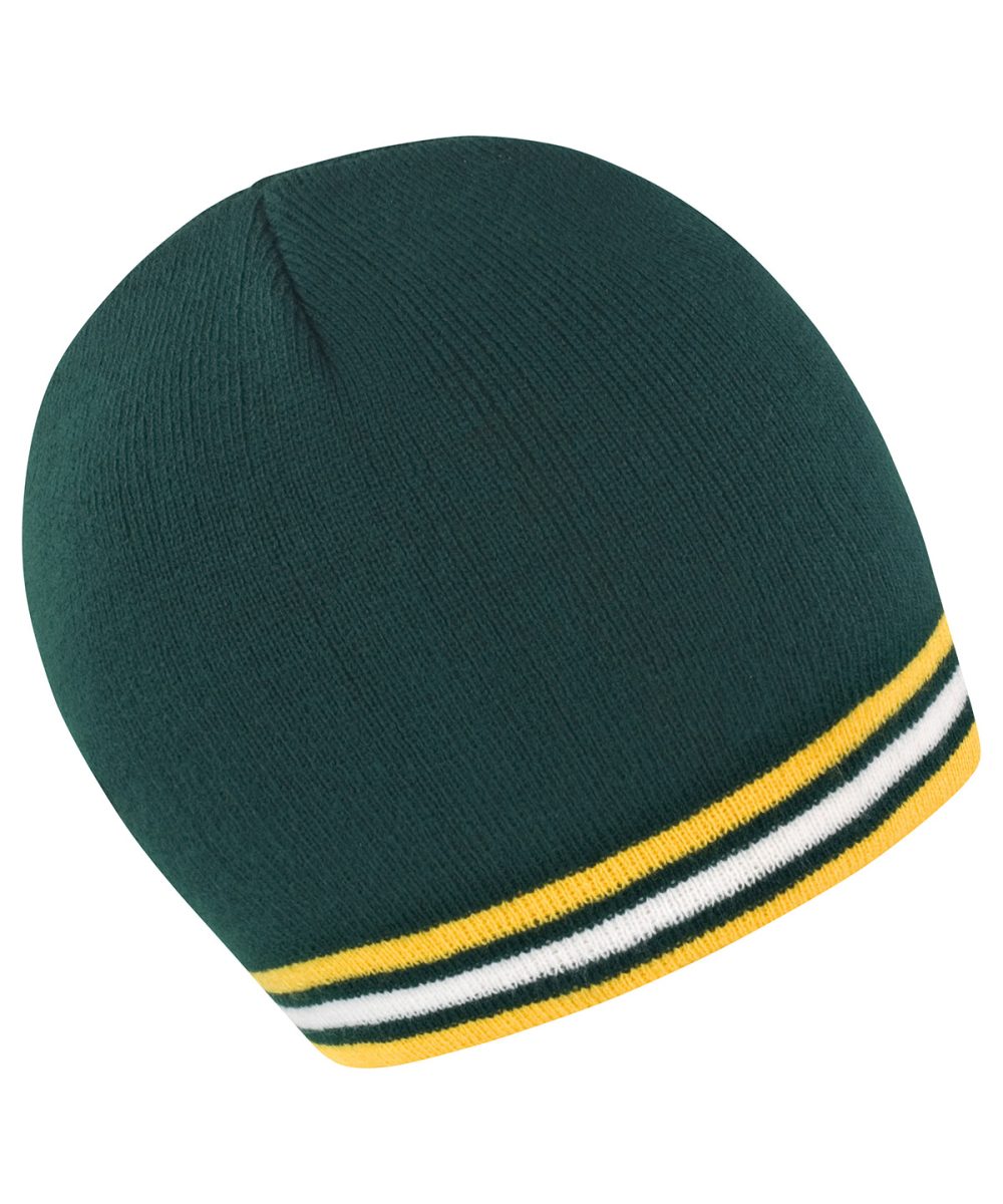 Green/Gold/White National beanie