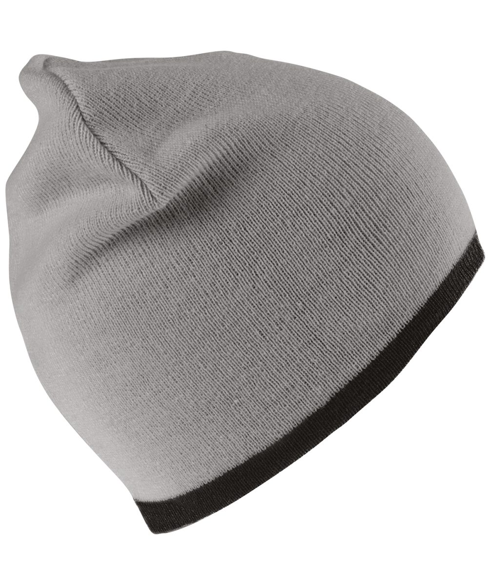 Grey/Black Reversible fashion fit hat