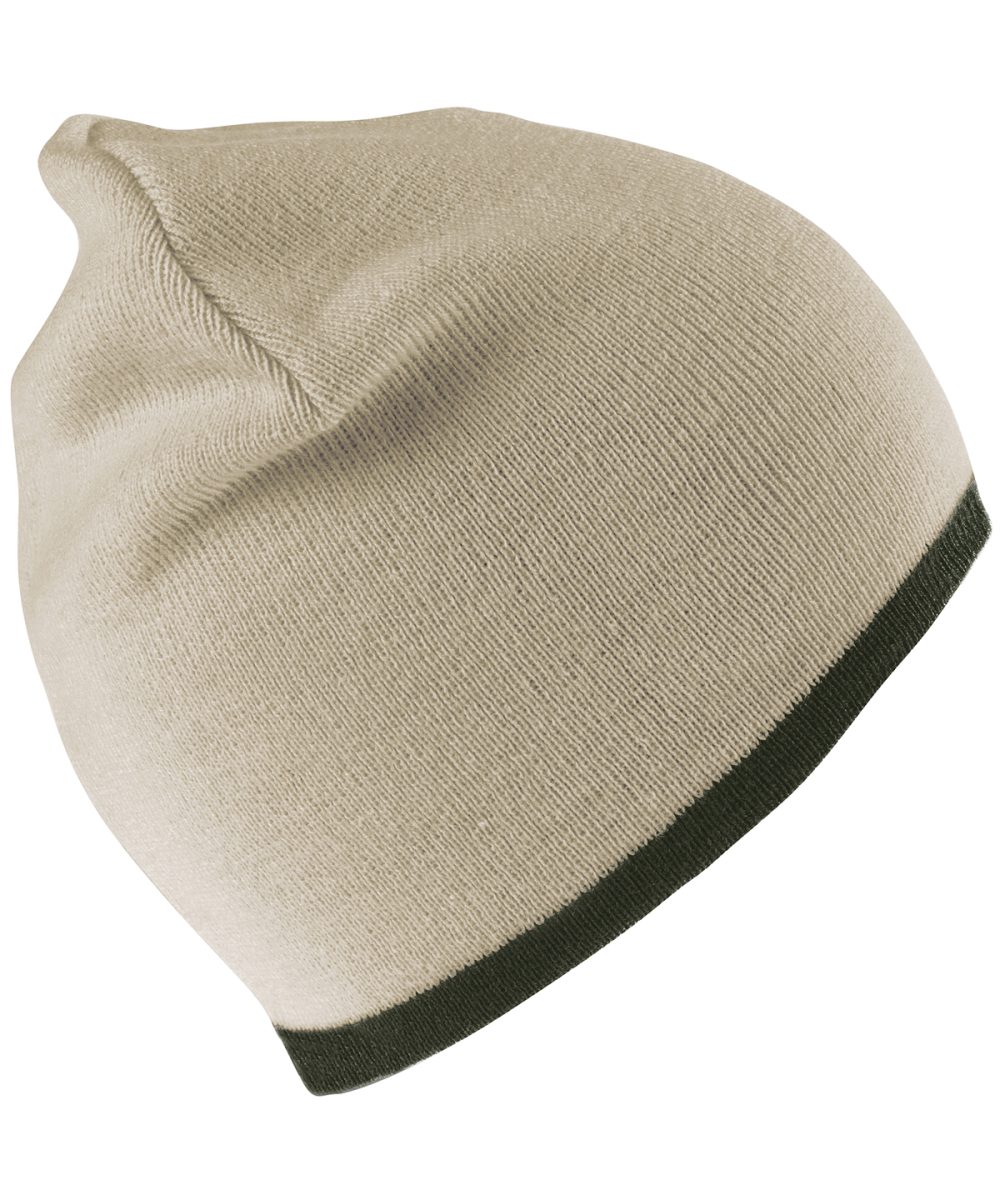 Stone/Olive Reversible fashion fit hat