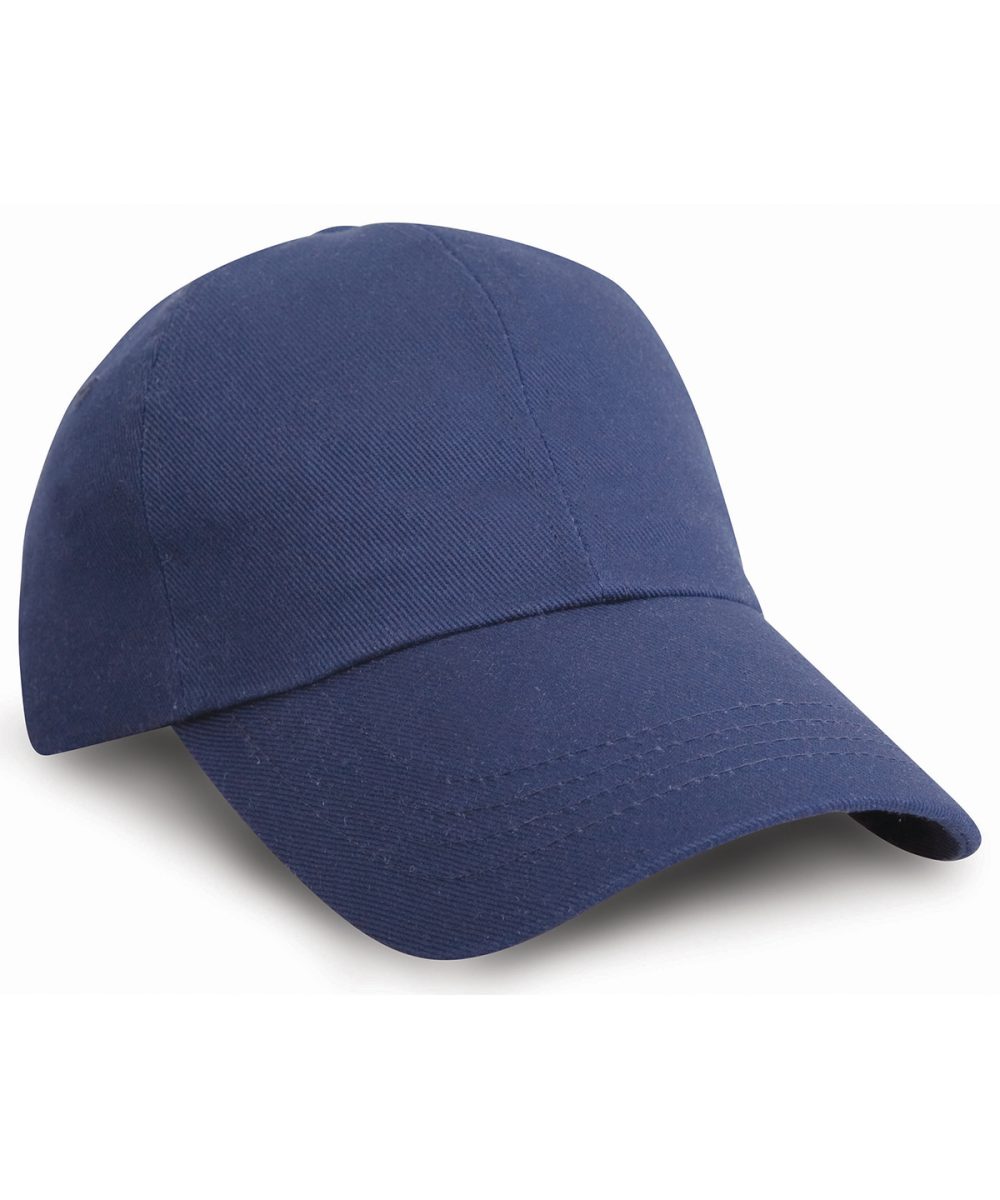 Navy Heavy cotton drill pro-style cap