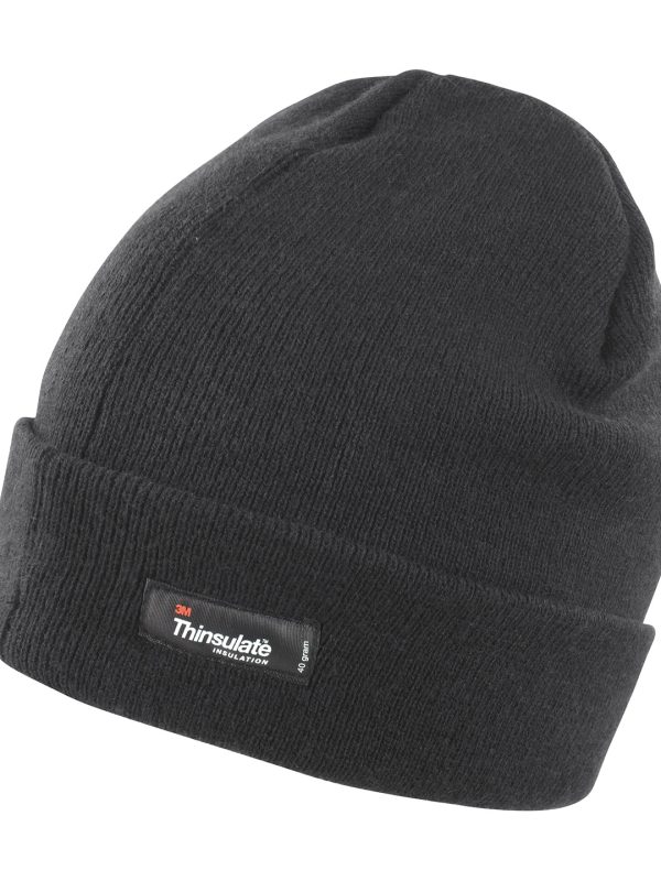 Black Lightweight Thinsulate™ hat