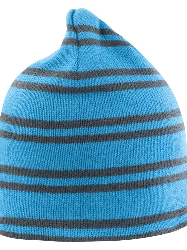 Aqua/Grey/Grey Team reversible beanie