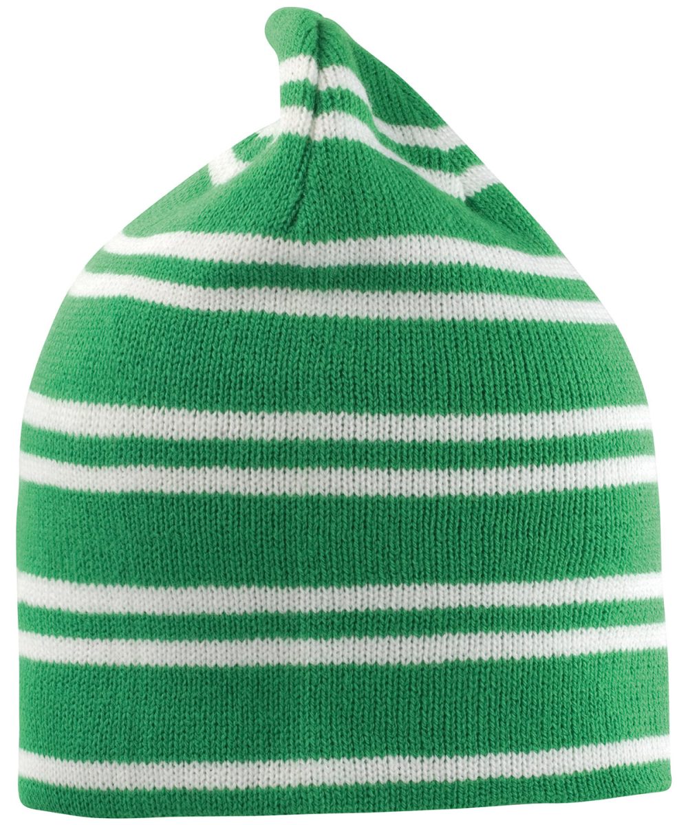 Kelly Green/White/Kelly Green Team reversible beanie