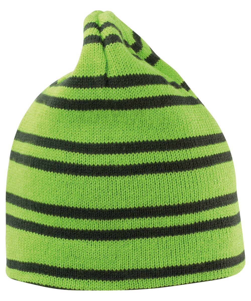 Lime/Grey/Grey Team reversible beanie