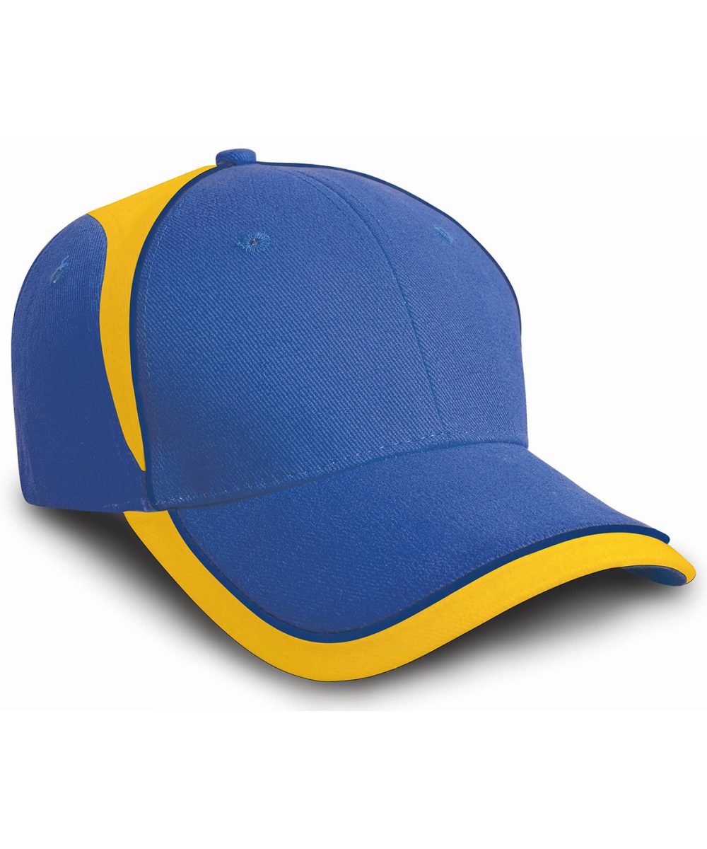 Royal/Yellow National cap