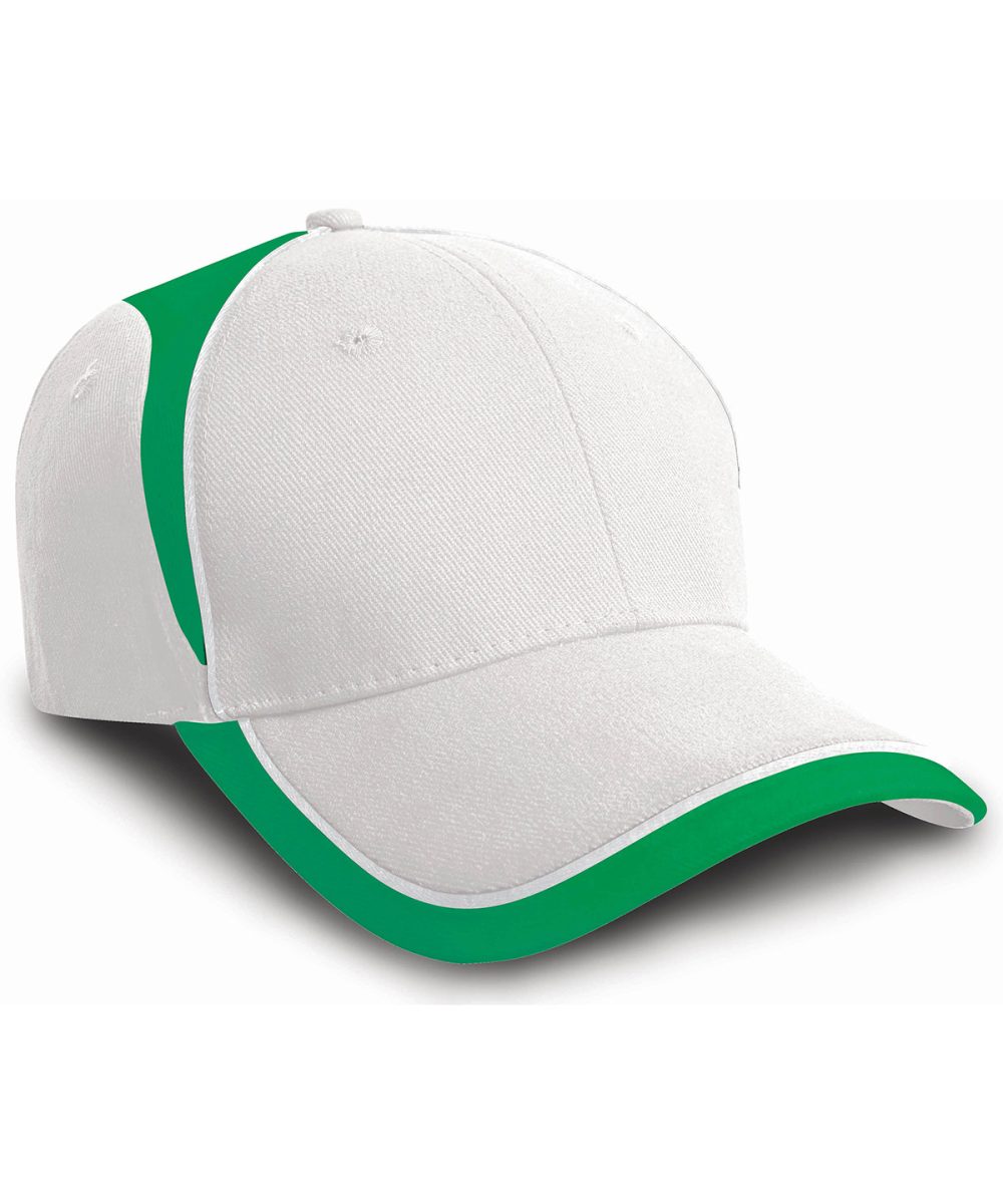 White/Emerald National cap