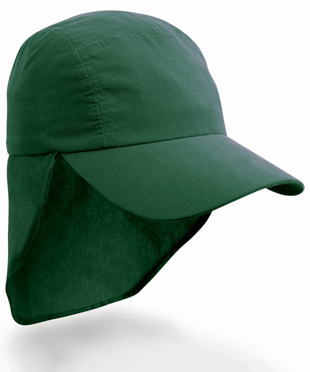 Bottle Green Junior legionnaire's cap