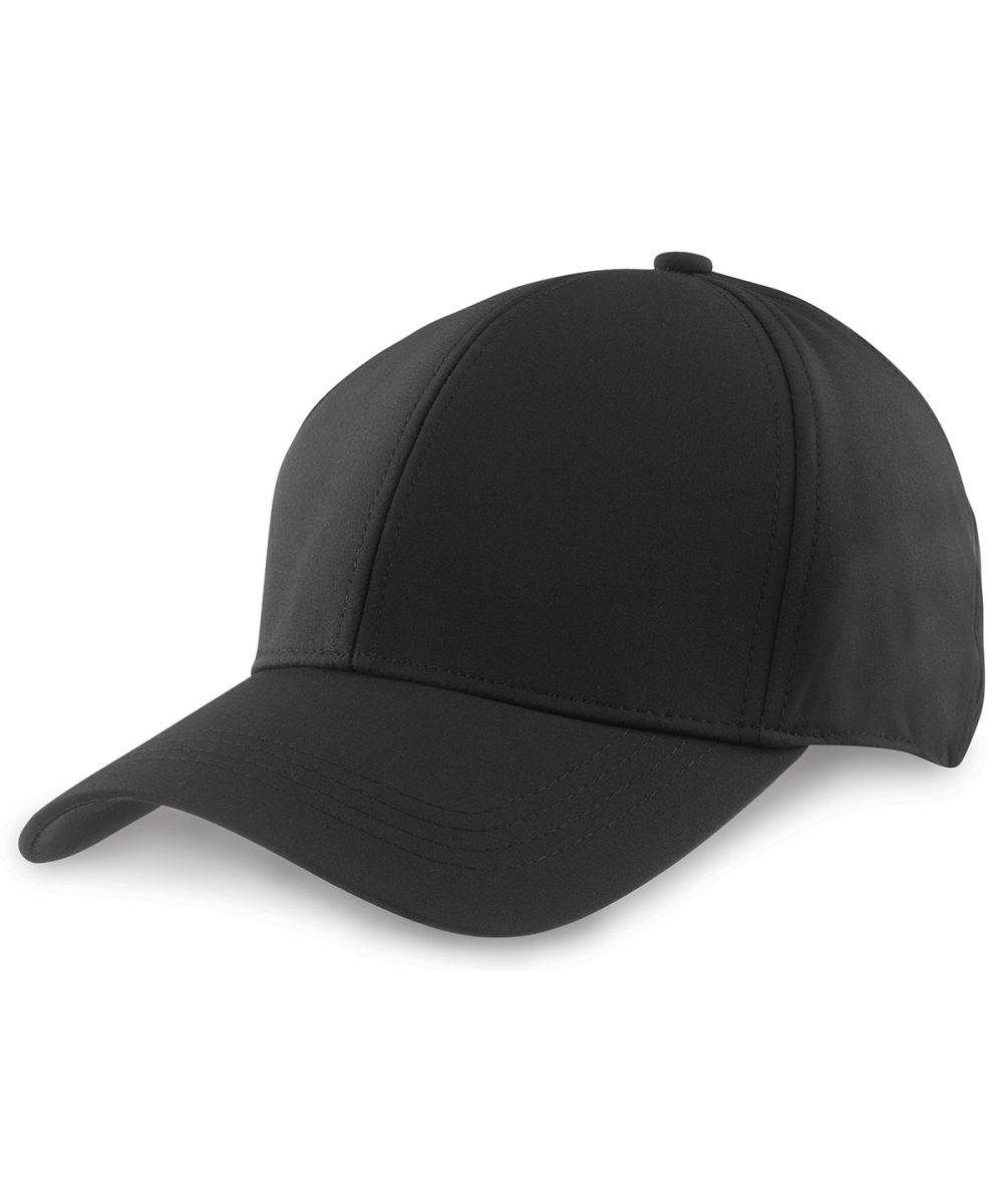 Black Tech performance softshell cap