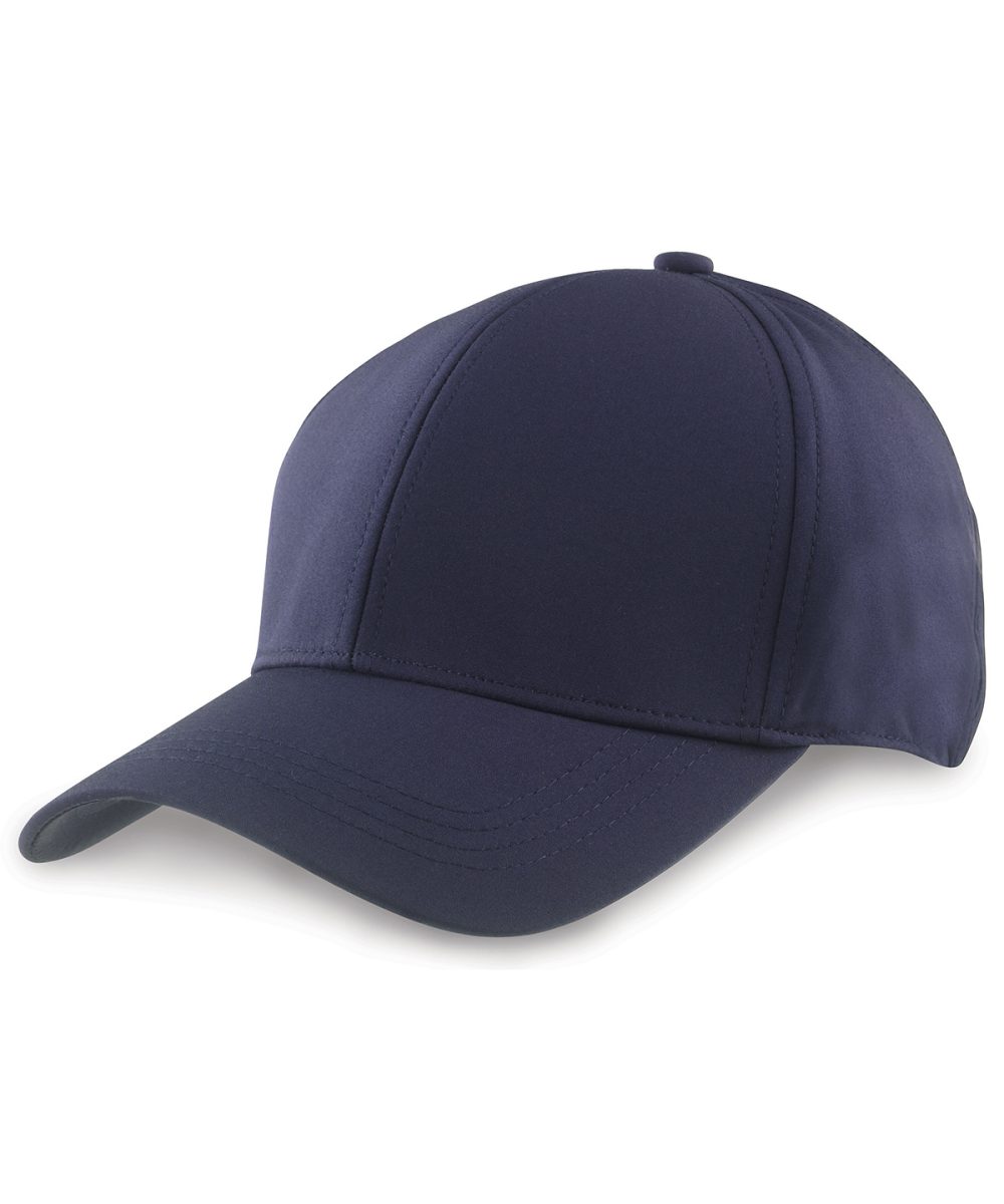 Navy Tech performance softshell cap