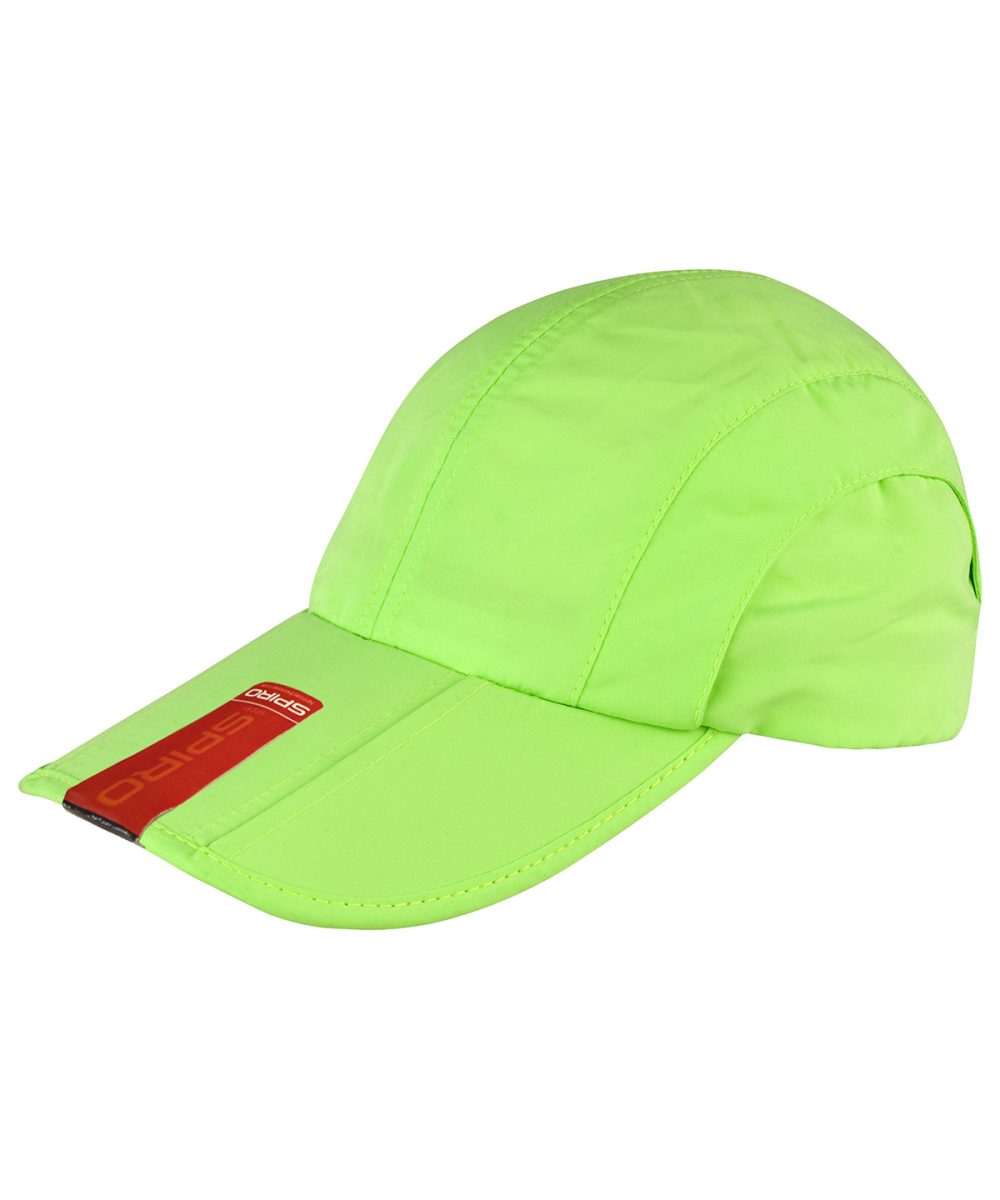 Lime Fold-up baseball cap