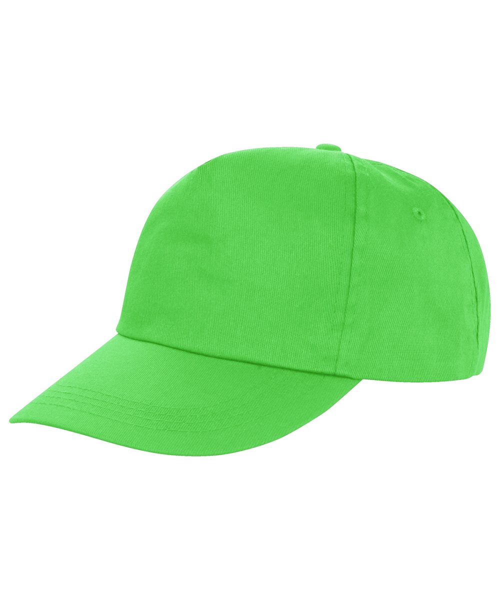 Lime Houston 5-panel printer's cap