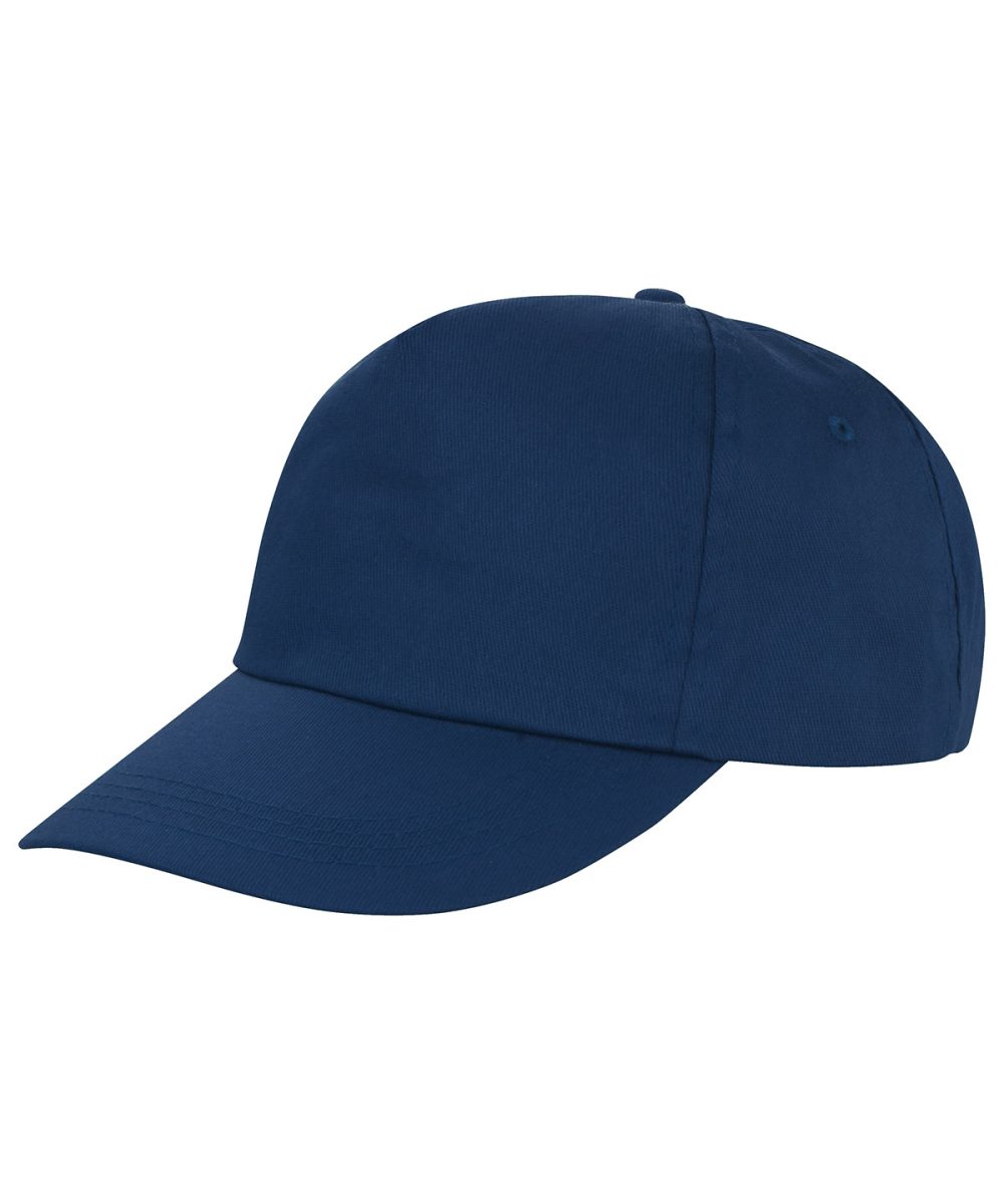 Navy Houston 5-panel printer's cap