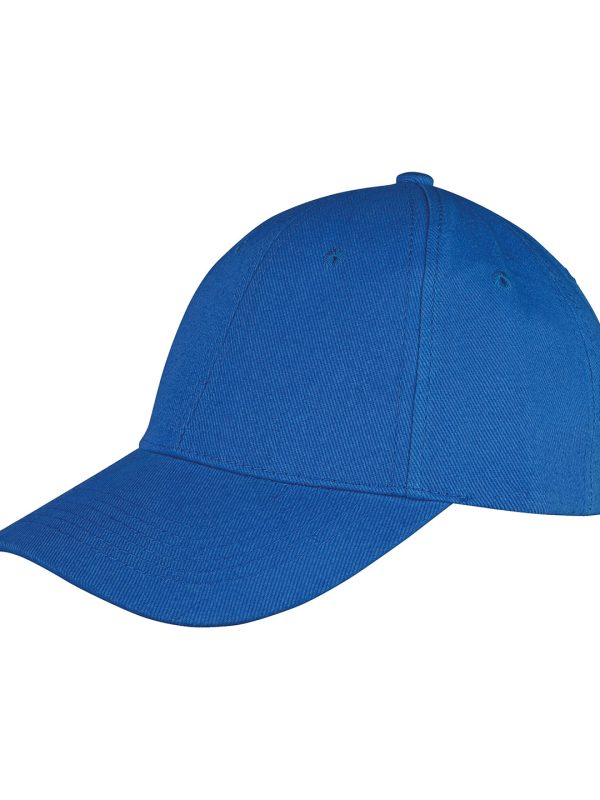 Azure Blue Memphis 6-panel brushed cotton low profile cap