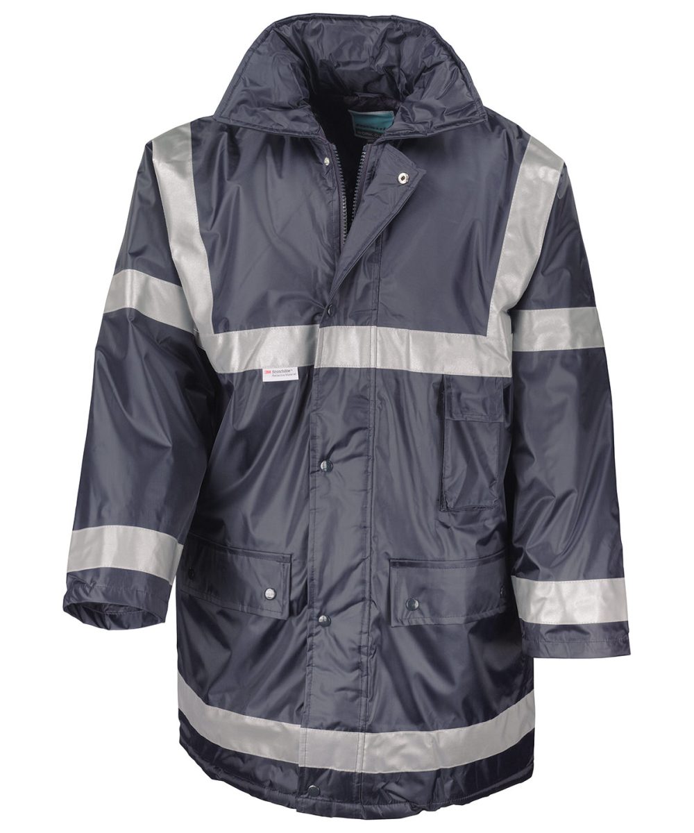 Navy Work-Guard management coat