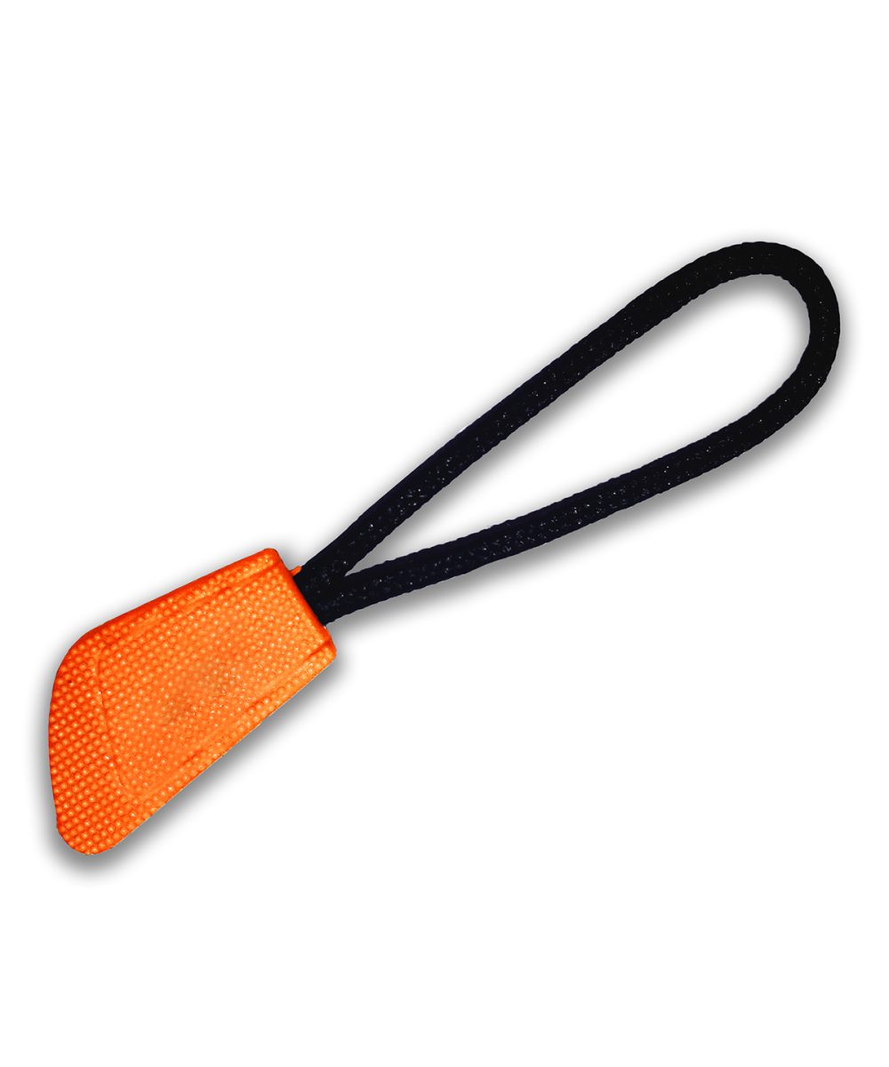 Orange Zip-pull