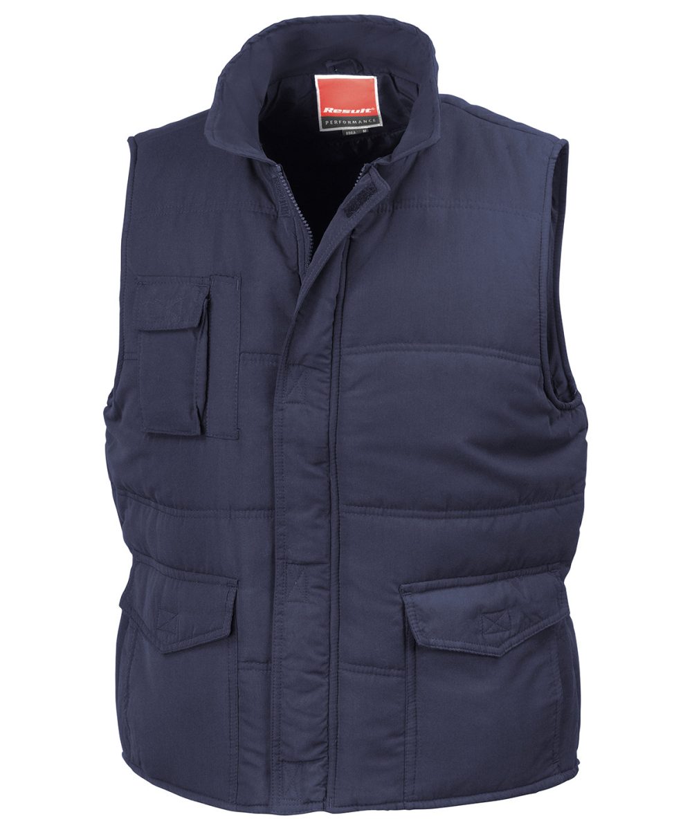 Navy* Promo bodywarmer