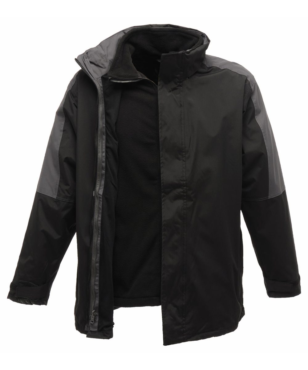Black/Seal Grey Defender III 3-in-1 jacket
