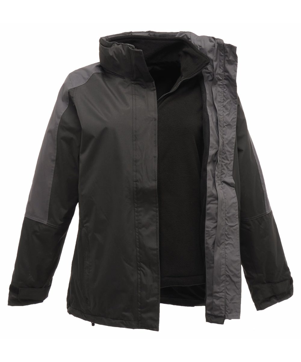 Black/Seal Grey Women's Defender III 3-in-1 jacket