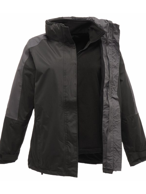 Black/Seal Grey Women's Defender III 3-in-1 jacket