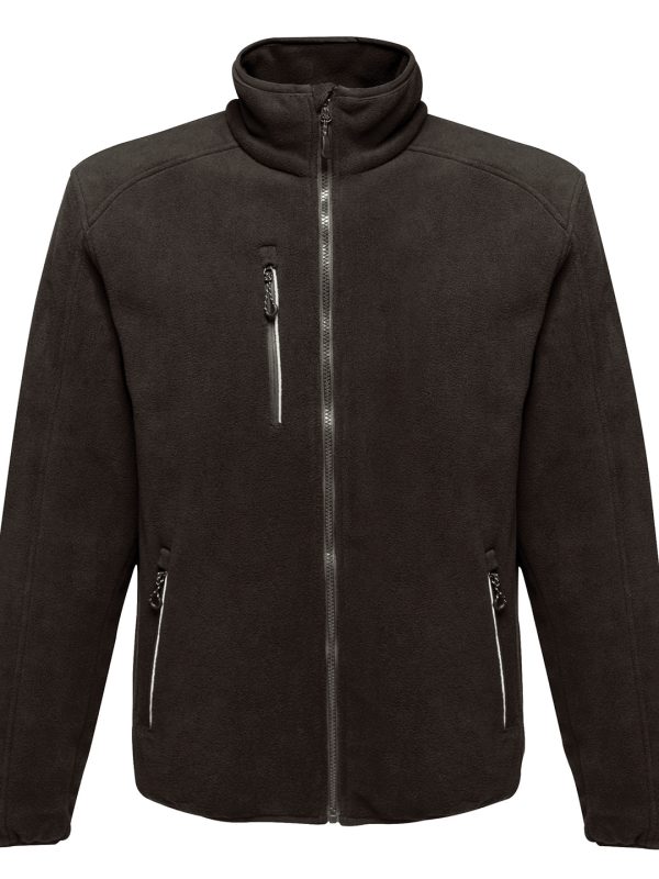 Black Omicron III waterproof fleece