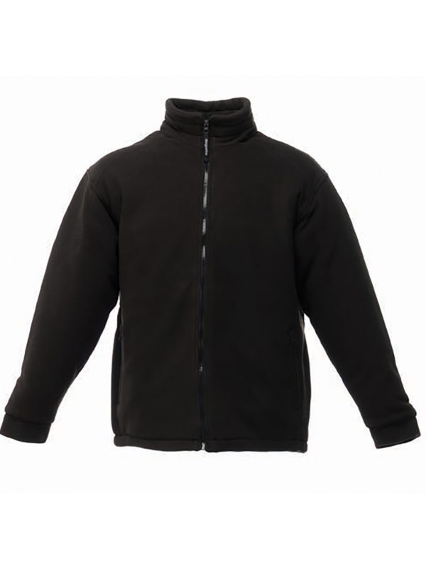 Black Asgard II quilted fleece