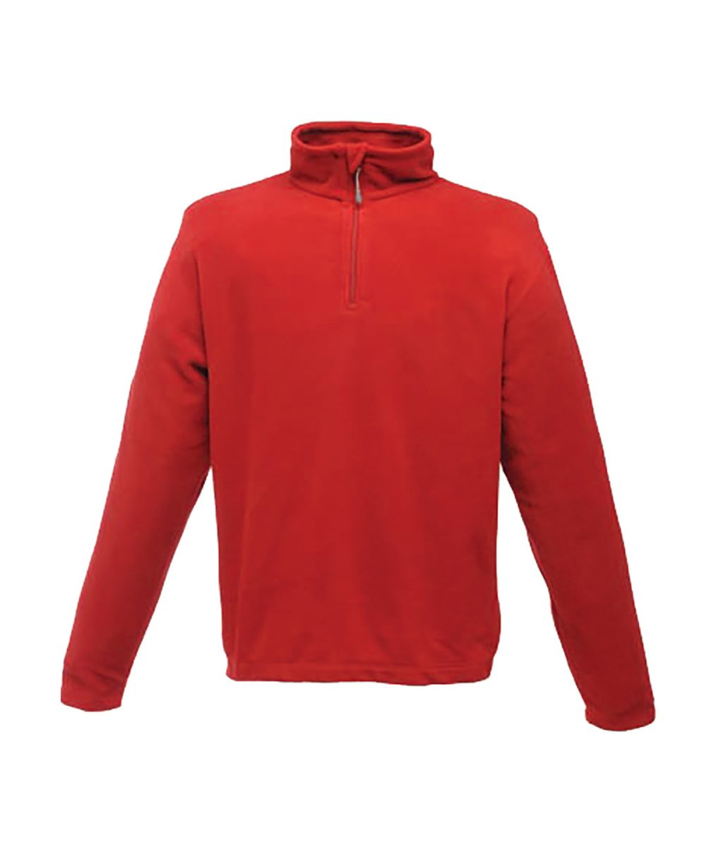 Classic Red Zip-neck microfleece