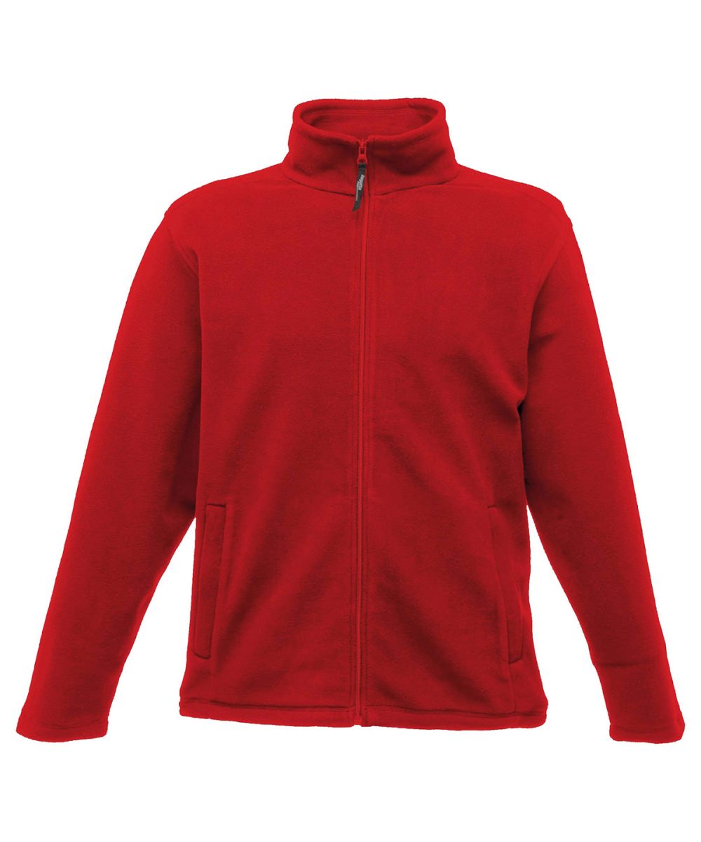 Classic Red Full-zip microfleece