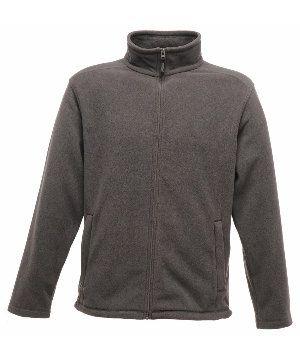 Seal Grey Full-zip microfleece