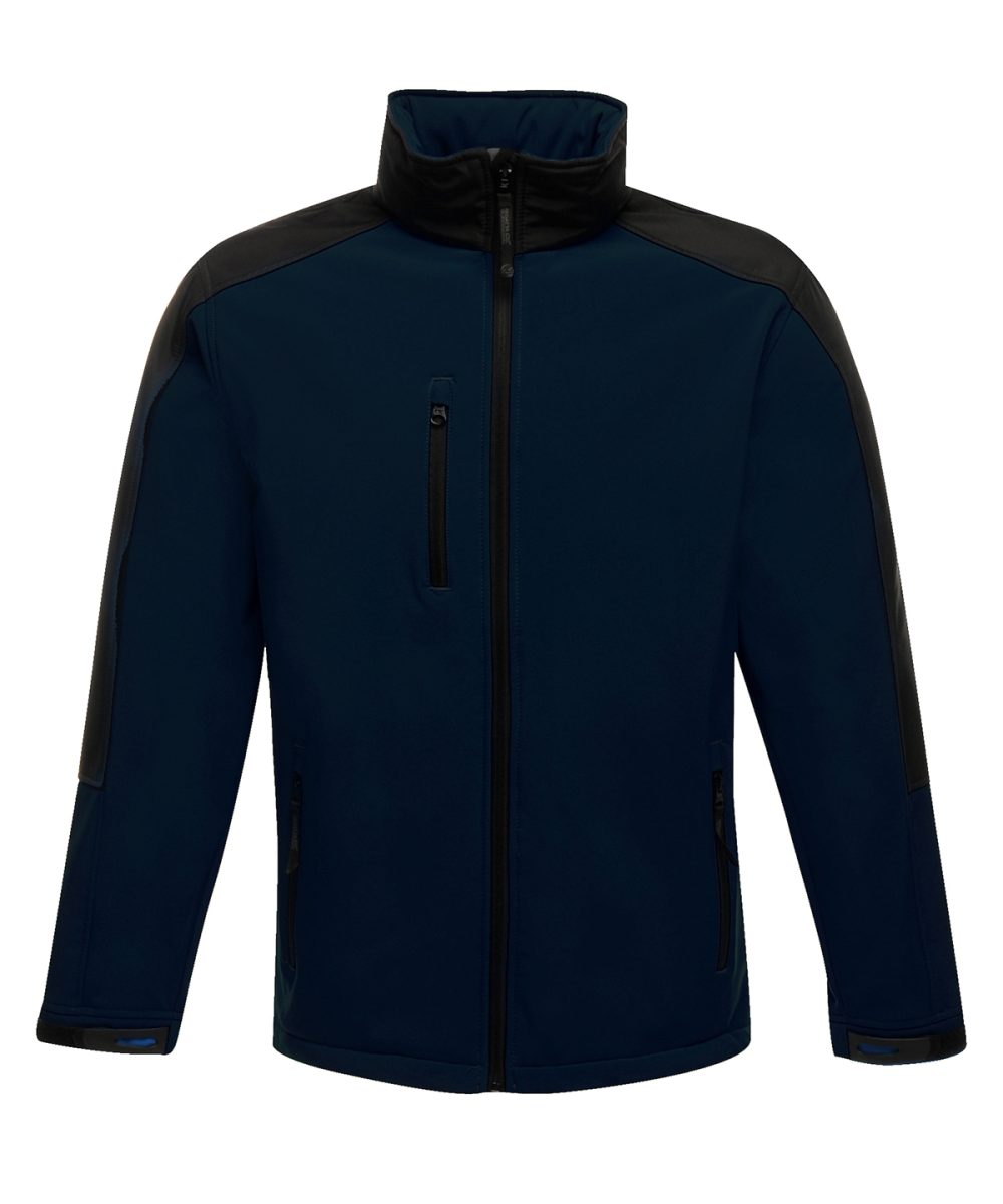 Navy/Black Hydroforce 3-layer softshell