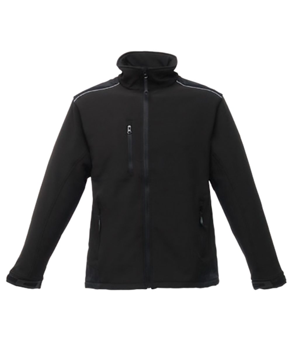 Black/Black Sandstorm workwear softshell