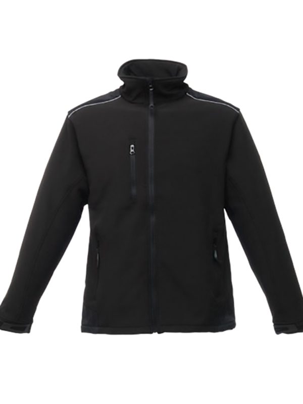 Black/Black Sandstorm workwear softshell