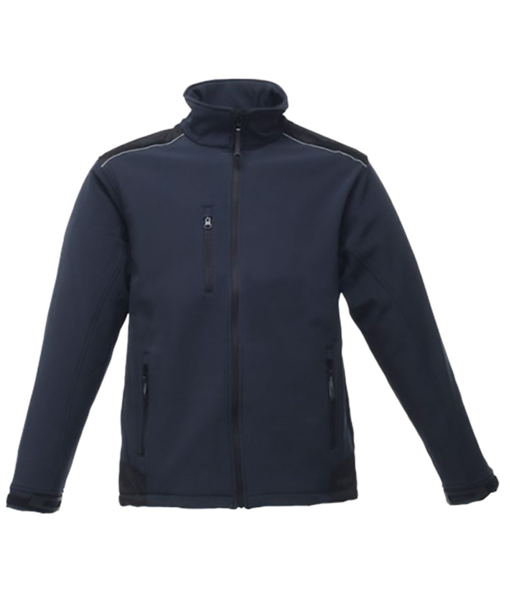 Navy/Black Sandstorm workwear softshell