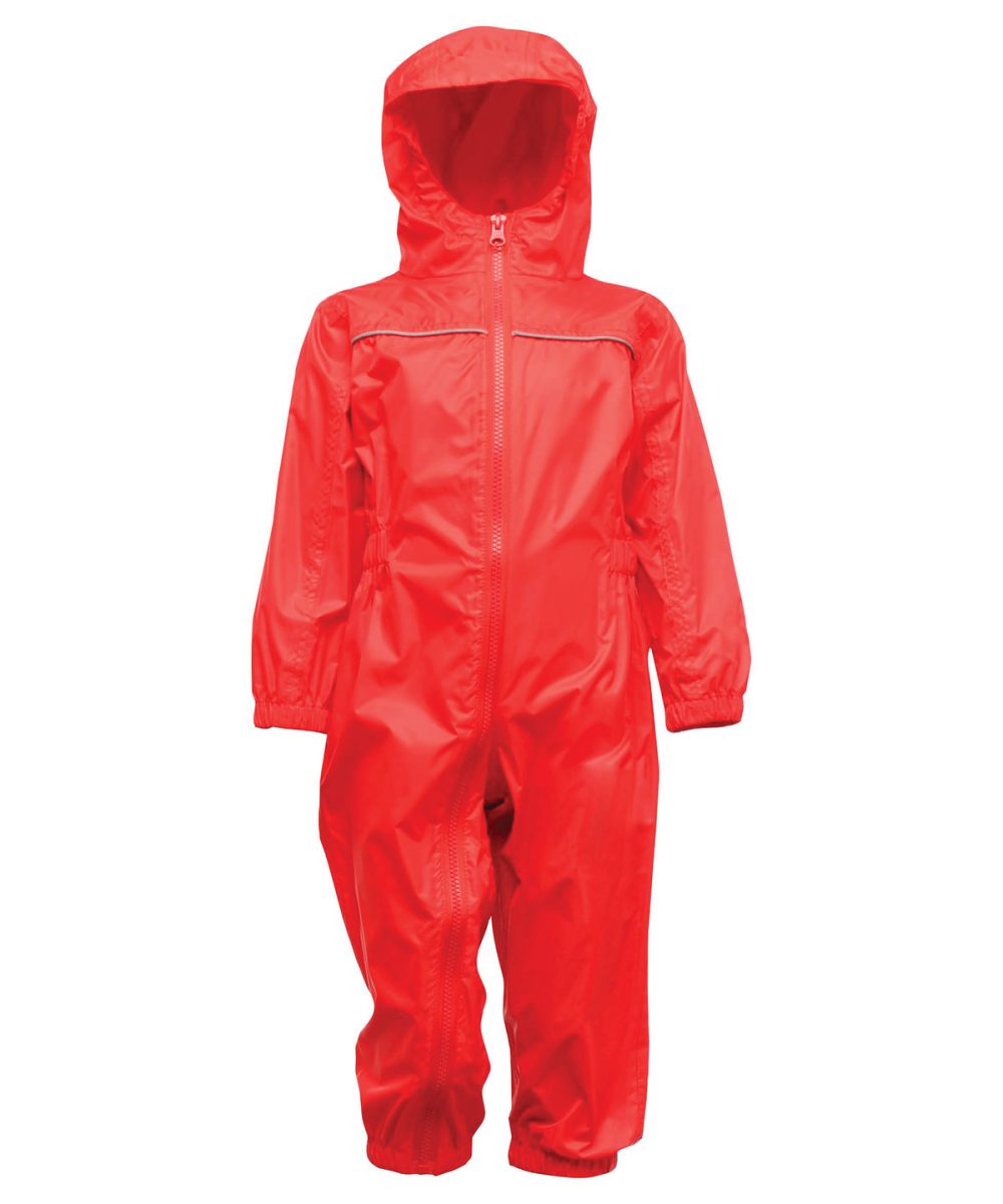 Classic Red Kids paddle rainsuit