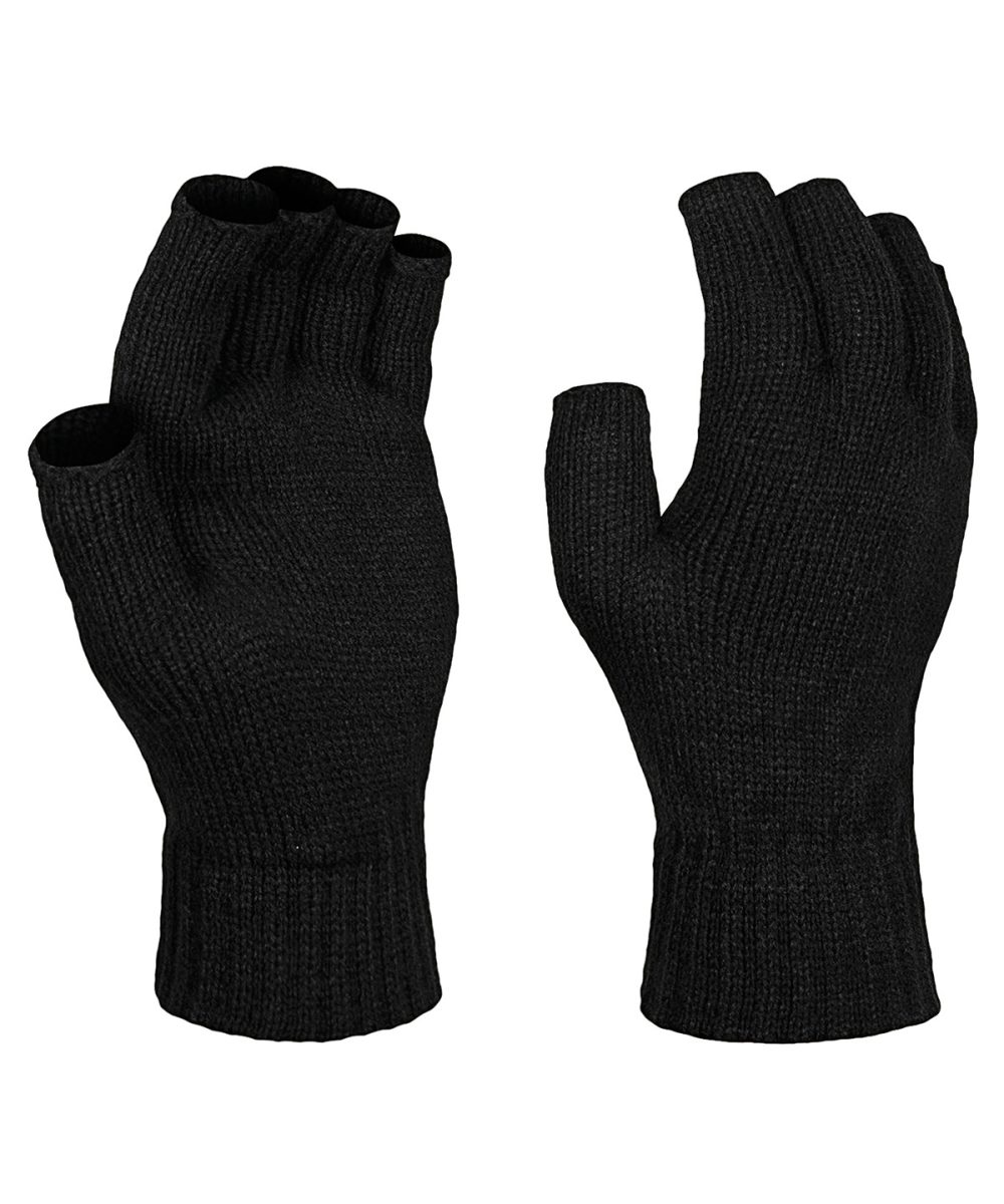 Black Fingerless mitts