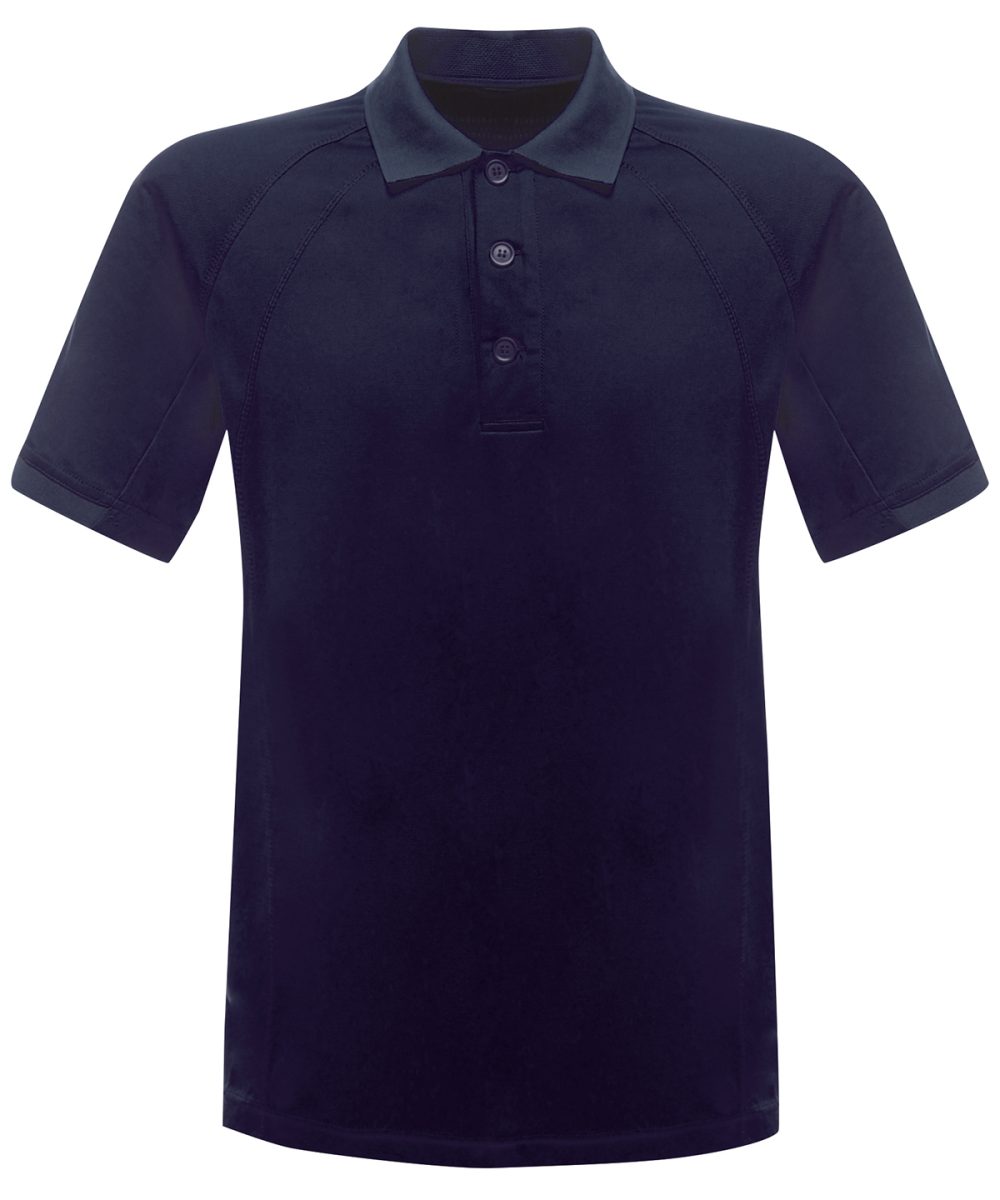 Navy Coolweave polo