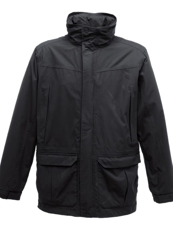 Black Vertex III microfibre jacket