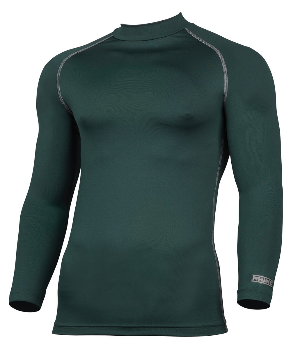 Bottle Green Rhino baselayer long sleeve