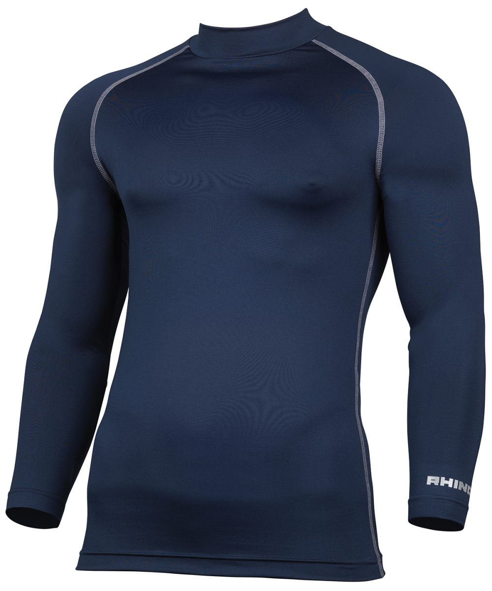 Navy Rhino baselayer long sleeve