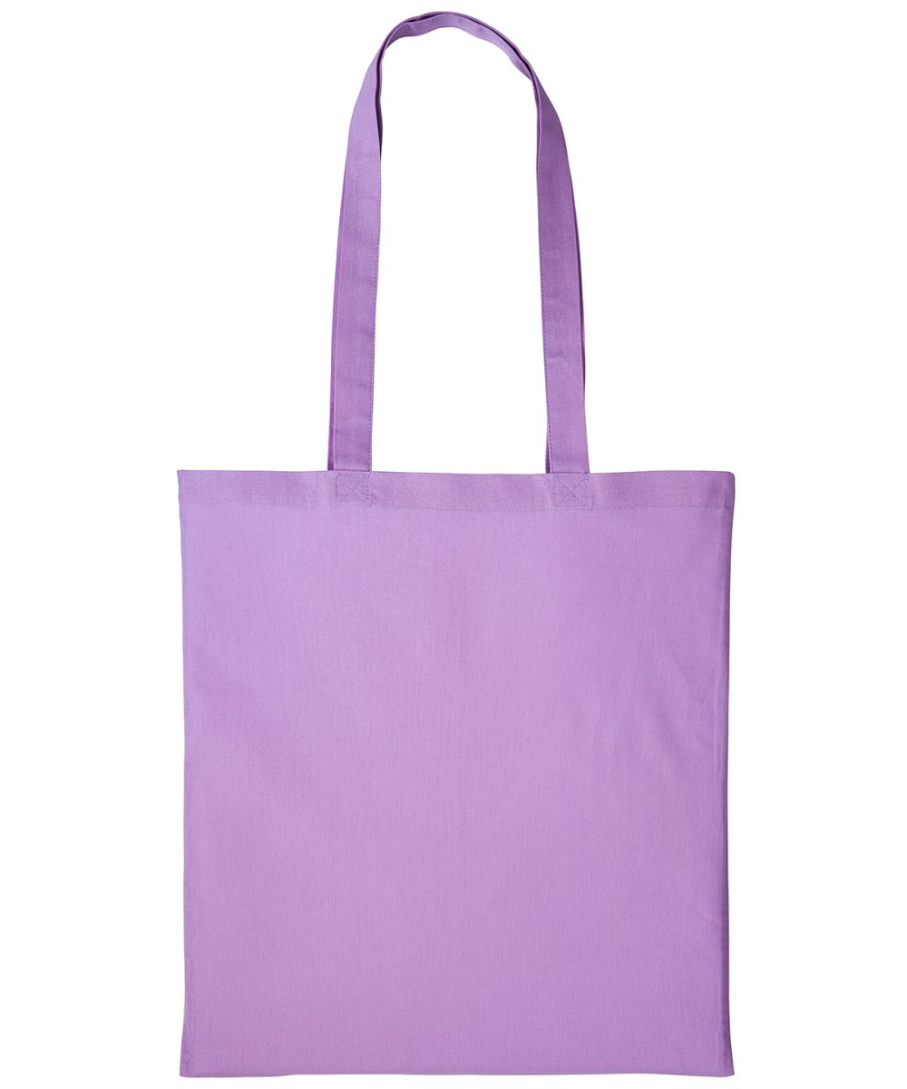 Lavender Cotton shopper long handle