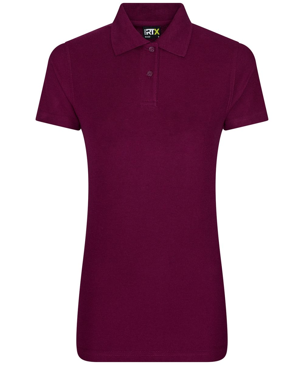 Burgundy Women's pro polo